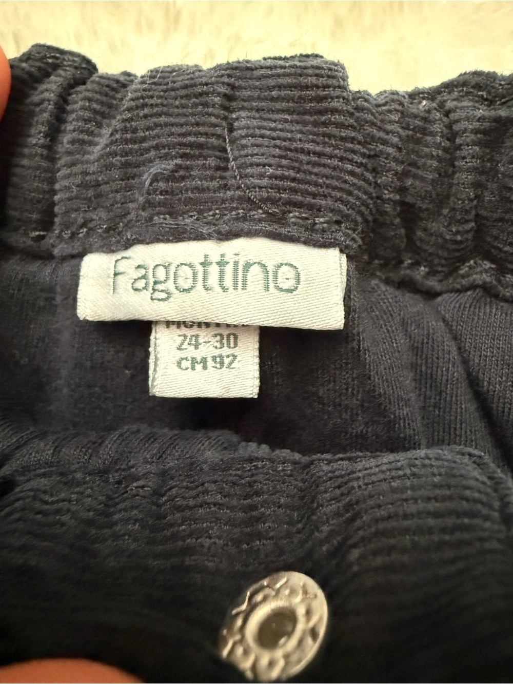 Fagottino 100% Cotton Fully Lined Toddler Pants Size
24-36m - Picture 4 of 6